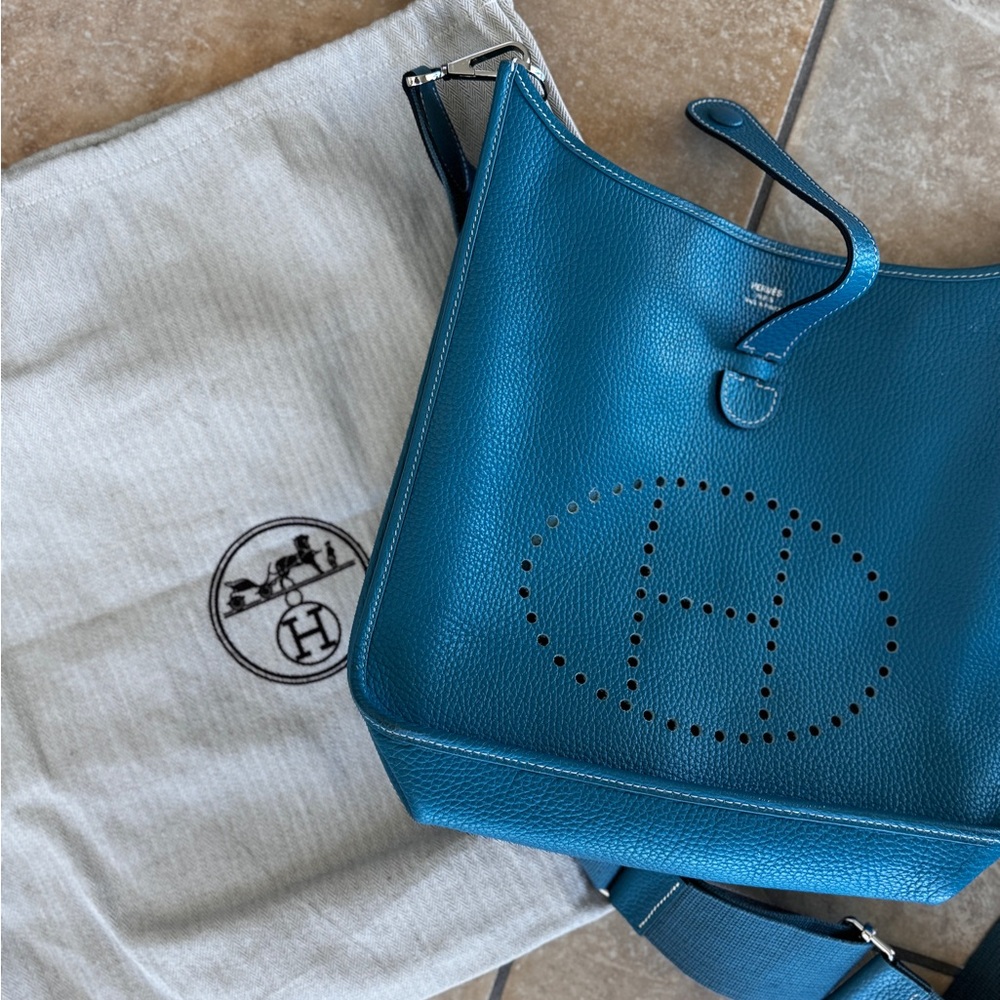 hermes evelyne bag- read description!